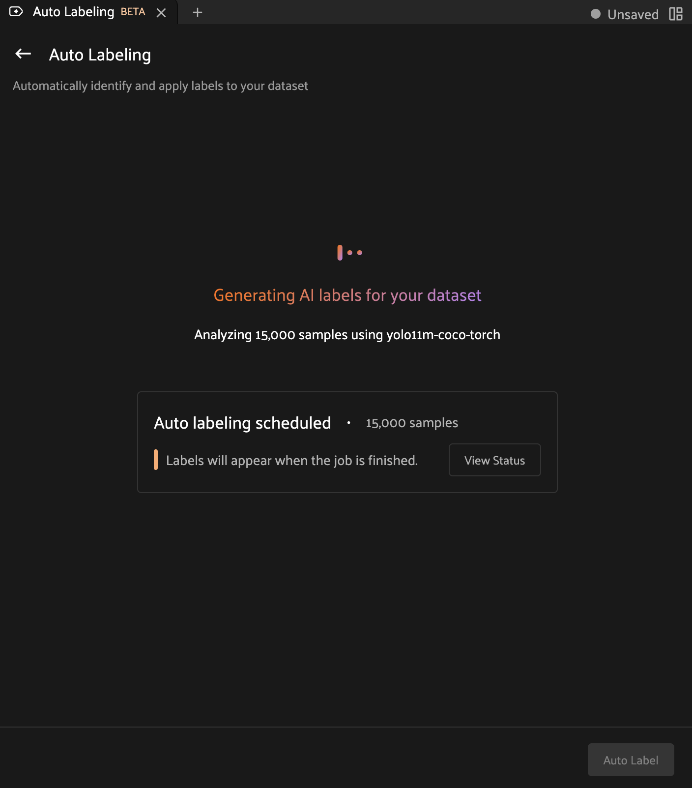 verified-auto-labeling-generation-in-progress